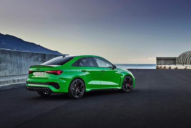 The Audi RS£ saloon will start from £51,900