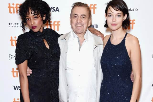 Charlie Hanson with Diana Chire and Aggy K. Adams at the 2018 Toronto International Film Festival (Photo: Presley Ann/Getty Images)