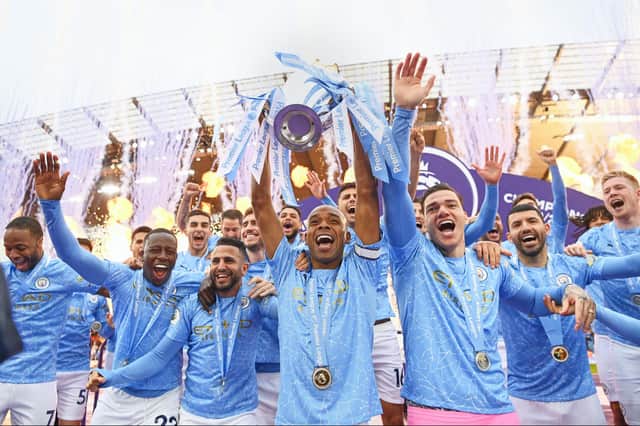 Manchester City will look to defend their Premier League crown when the action starts up again in August 2021. (Pic: Getty)