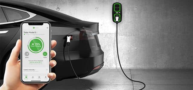Most new home chargers feature smart connectivity (Photo: ev.energy)
