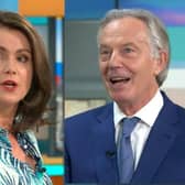 Susanna Reid confronted Tony Blair over Iraq War (ITV)
