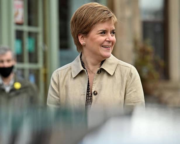 Nicola Sturgeon will not work with Alex Salmond’s Alba Party (Photo by Jeff J Mitchell/Getty Images)