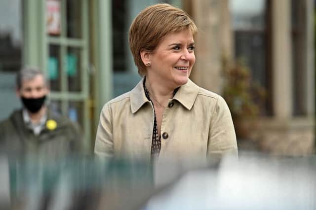 Nicola Sturgeon will not work with Alex Salmond’s Alba Party (Photo by Jeff J Mitchell/Getty Images)
