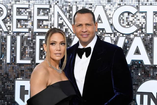 JLo and Rodriguez announced their split two years after they became engaged (Photo by Frazer Harrison/Getty Images)