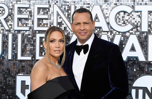 JLo and Rodriguez announced their split two years after they became engaged (Photo by Frazer Harrison/Getty Images)