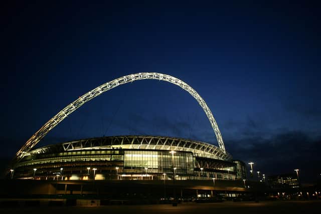 The Euro 2020 final could be played in front of a packed Wembley Stadium if England beat Denmark tonight (Photo by Paul Gilham/Getty Images)