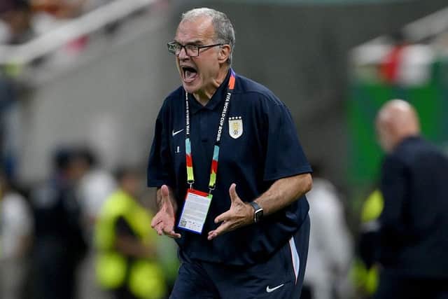 FALLEN GIANTS: Marcelo Bielsa's Uruguay are out (Image: David Ramos/Getty Images)