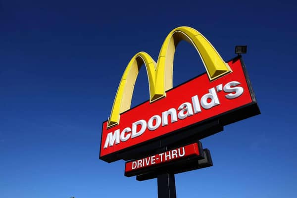 A McDonald's restaurant in Sussex was temporarily closed after a customer brought in live insects