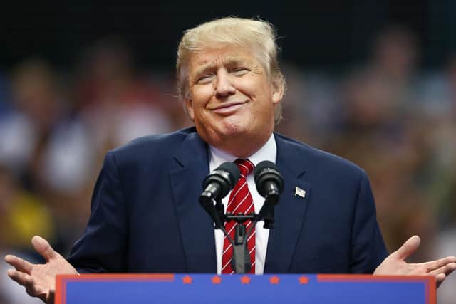 Donald Trump appears to be the epitome of everything Scottish politicians do not want to be (Picture: Tom Pennington/Getty Images)