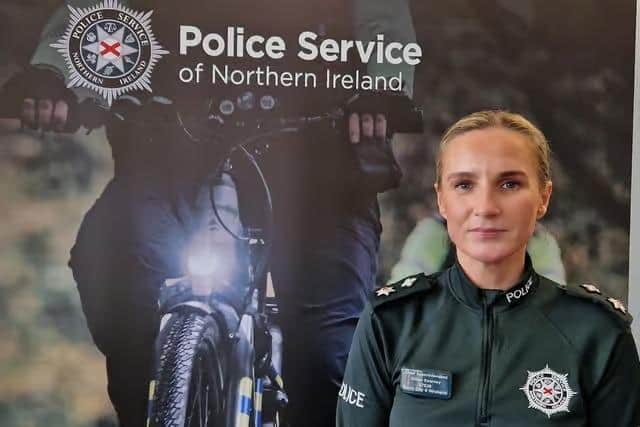 Area Commander of Derry City & Strabane, Chief Superintendent Gillian Kearney.