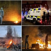 Violence broke out on the streets of Northern Ireland last night
