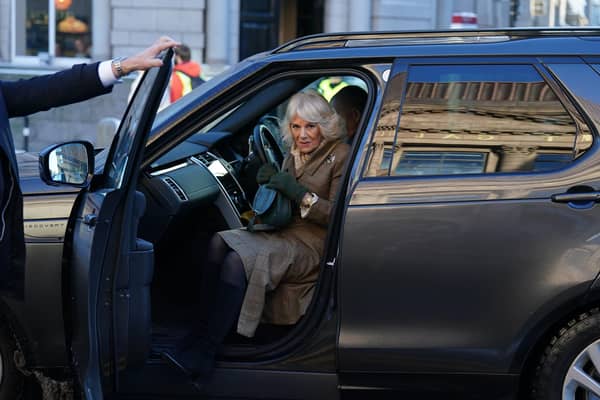 Queen Camilla has been frequenting the hospital ever since the King went in for his procedure. (Picture: Andrew Milligan/PA Wire)