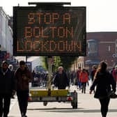 Covid cases in Bolton are on the rise, but it is thought the town will resist a local lockdown (Getty Images)