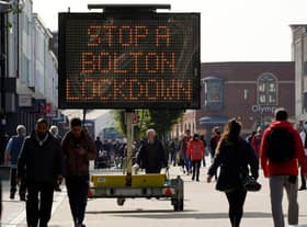 Covid cases in Bolton are on the rise, but it is thought the town will resist a local lockdown (Getty Images)