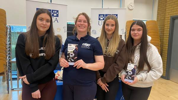 Students at South West College’s Omagh Campus explored the many opportunities available beyond the classroom during Freshers’ Fair, including clubs, wellbeing services, volunteering opportunities and community initiatives.