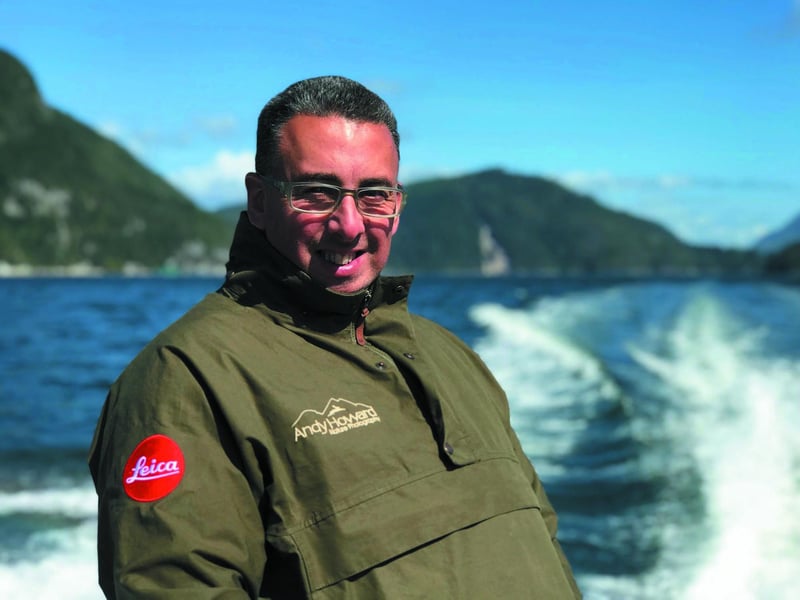 Andy Howard, photographer and author or The Secret Life of the Otter, first fell in love with the species while holidaying on the Isle of Mull as a youngster