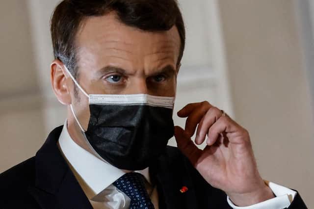French President Emmanuel Macron announced the fresh lockdown on March 31.