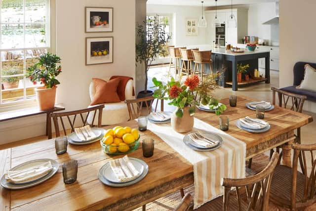 The house has a huge open plan kitchen and dining space (Photo: Omaze)