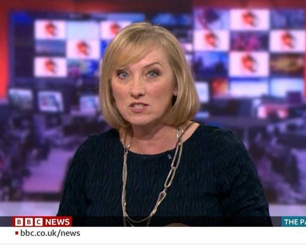 BBC News presenter Martine Croxall has been taken off air amid claims she showed bias after Boris Johnson pulled out of the Tory leadership contest.