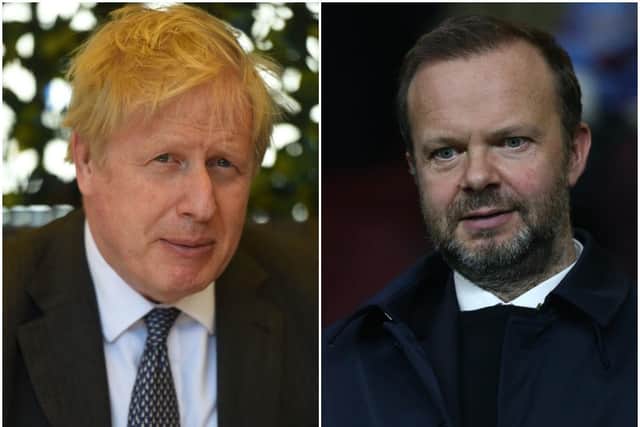 Ed Woodward was introduced to the Prime Minister following a meeting at Downing Street