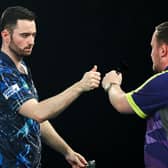 New world darts champion Luke Humphries and runner-up Luke Littler will be playing in Leeds later this year. Picture by Kieran Cleeves/PDC.