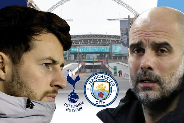 Tottenham Hotspur v Manchester City in the Carabao Cup Final