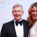Patrick Kielty and Cat Deeley on the red carpet ahead at the 20th Irish Film and Television Academy (IFTA) Awards ceremony at the Dublin Royal Convention Centre