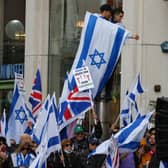 Pro-Israel demonstrations took place in London on May 23  (Getty Images)