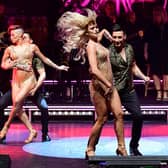 Giovanni Pernice dances with Nadiya Bychkova (centre) as part of the Strictly Come Dancing Professionals UK Tour 2019 (Photo: PA Features Archive/Press Association Images)