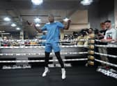 KSI during a media work out at Crystal House, London. Picture date: Wednesday January 11, 2023. PA Photo. See PA story BOXING London. Photo credit should read: James Manning/PA Wire.