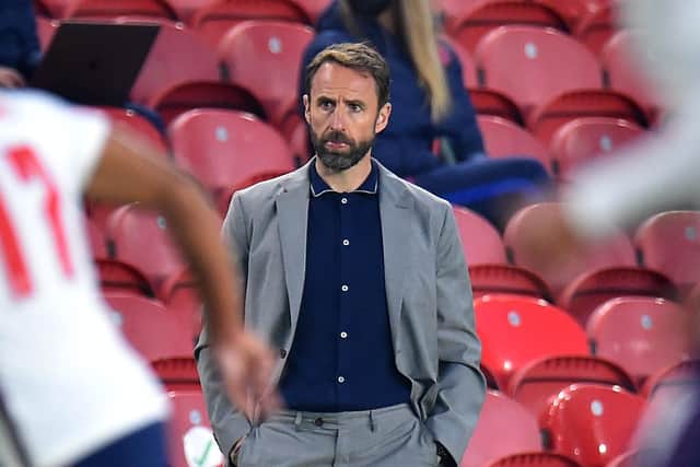 England manager Gareth Southgate has decisions to make over his squad ahead of the start of Euro 2020, after Trent Alexander-Arnold was ruled out of this summer's tournament through injury. (Pic: Getty)