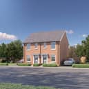 A CGI of the Ashmore at Willow Grange, Exeter, where Edenstone is hosting a first time buyer event over the weekend of August 16 and 17