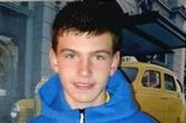 A murder inquiry was launched after death of 14-year-old Justin McLaughlin. 