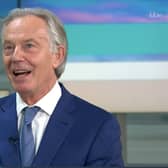 Tony Blair said that the party needed to prove that it had abandoned the 'left agenda' (ITV)