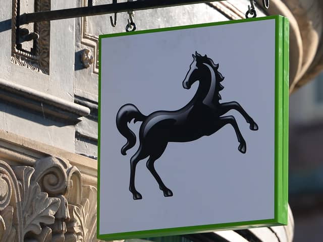 Lloyds Banking Group’s profit has leapt higher as the UK’s biggest mortgage lender continued to benefit from higher borrowing costs. (Photo by Joe Giddens/PA Wire)