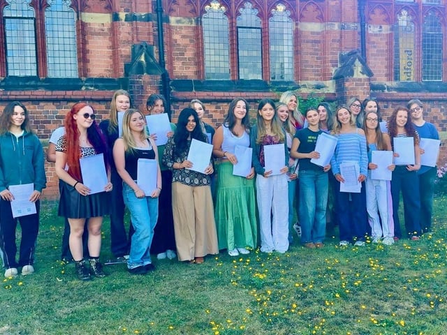 The Queens School, Chester, A-level Results Day
