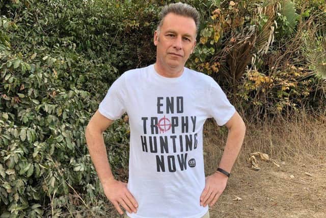 Chris Packham is well-known for his strong opinions on wildlife and the environment.