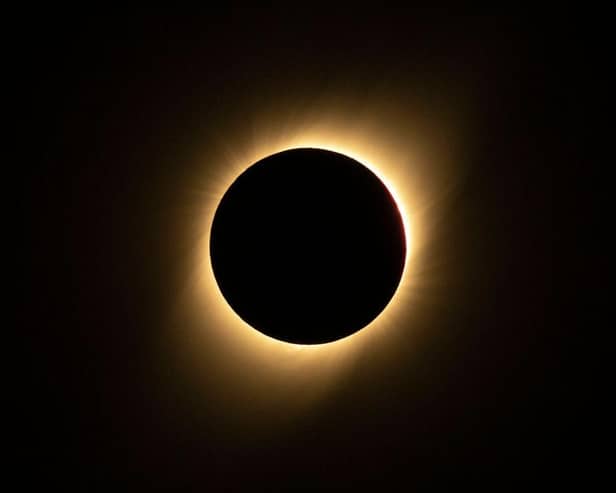The July 2 eclipse of 2019, as seen from northern Chile. Picture: Getty/AFP