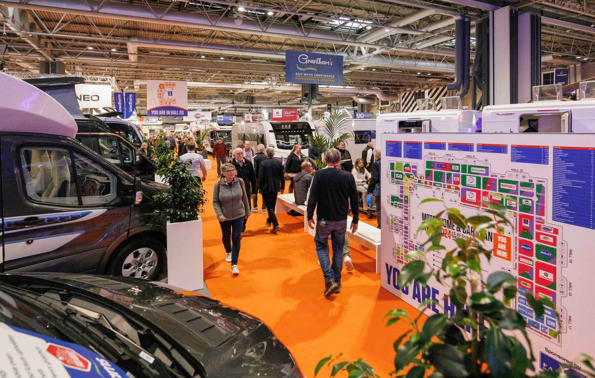 Caravan and motorhome show returns to Birmingham for six days