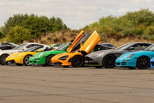 Cars available to drive include the Lamborghini Gallardo and many more