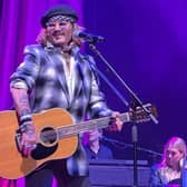 Depp stunned the audience at Sheffield City Hall on Sunday 29 May when he made a surprise appearance on stage at a show by guitar hero Jeff Beck