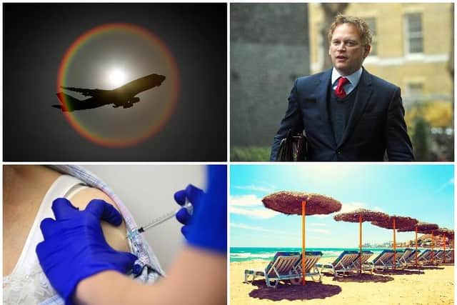 Fully-vaccinated people will be able to enjoy quarantine-free travel to amber list destinations (PA and Getty Images)