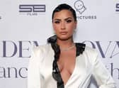 Lovato spoke candidly about their sexual orientation on the Joe Rogan podcast (Photo: Rich Fury/Getty Images for OBB Media)