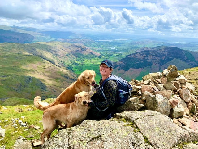 Lyon on the fells above the Lake District, whose landscapes inspire the time-slip adventures of Timewaif & The Roman Road.