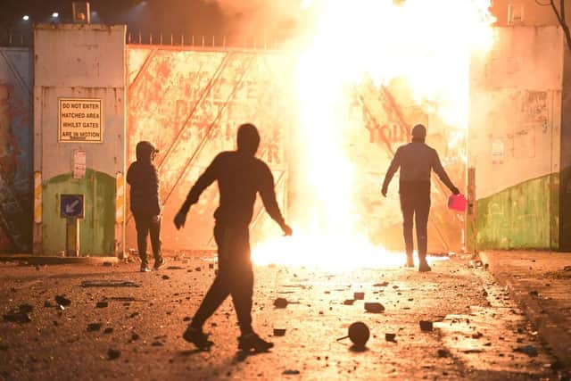 Violence and rioting has broken out across Belfast, Derry and Carrickfergus (Photo: Charles McQuillan/Getty Images)