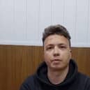 The Belarus government has released a video of journalist Roman Protasevich stating that he is in good health and co-operating after being arrested on a Ryanair flight in Minsk (PA).
