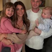 32-year-old Mathew East, 32-year-old Jade Rathbone, three-year-old Pria Shakespeare and one-year-old Brodhie East
