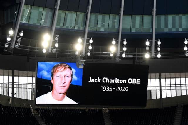 Jack Charlton died in 2020.