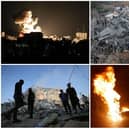 Israel has pressed ahead with its military offensive in the Gaza Strip with numerous airstrikes (Getty Images)
