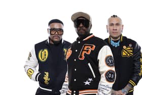 Three members of The Black Eyed Peas surprised customers at London’s Hokkaido Teppanyaki as the group grabbed a bite to eat at the London haunt (Credit: Getty)